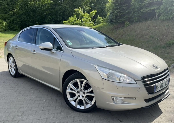 Peugeot 508 cena 32900 przebieg: 213000, rok produkcji 2011 z Nowe Warpno małe 232